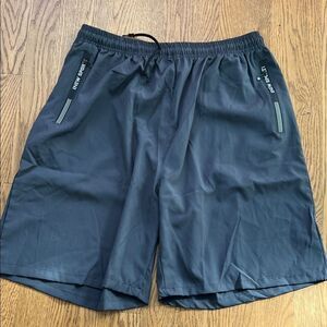 New Sport Men's Black Athletic Shorts 32